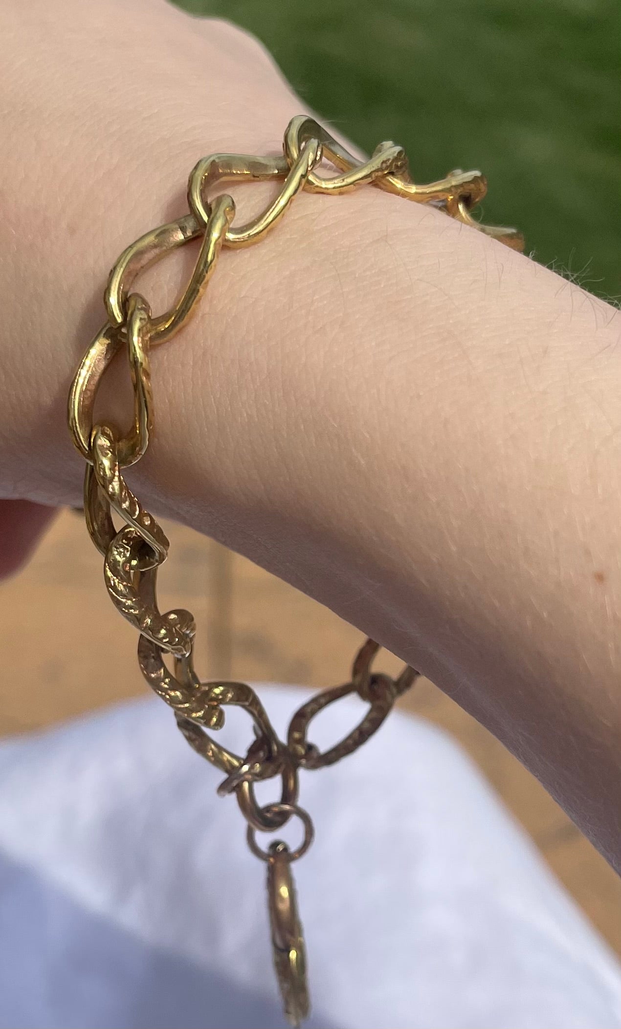 Late 19th/ Early 20th Century Heart Padlock Bracelet