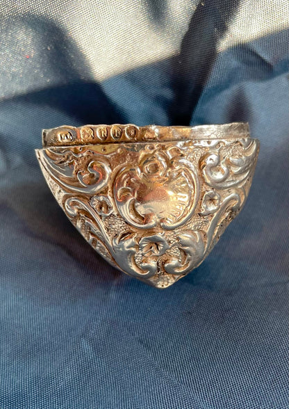 Silver Crowned Heart Vinaigrette Charm