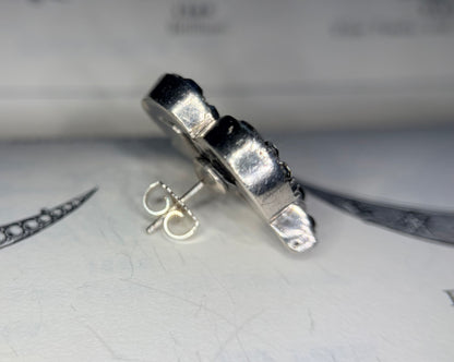 The Pretzel Bows ~ Georgian Paste Bow Earrings