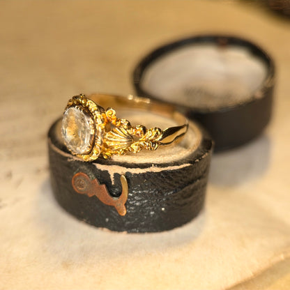 The Georgiana ~ Stunning Georgian Rock Crystal Ring