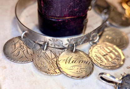 Victorian Love Token Bangle