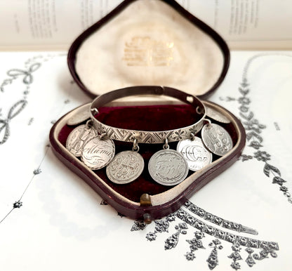 Victorian Love Token Bangle