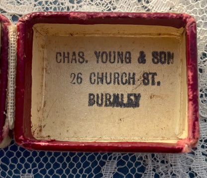 The Nightingale ~ Georgian Enamel Mourning Ring