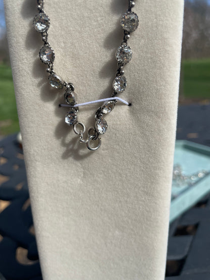 Victorian Diamond Paste Necklace