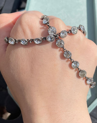 Victorian Diamond Paste Necklace