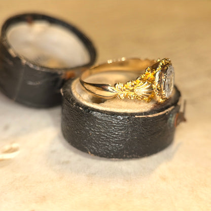 The Georgiana ~ Stunning Georgian Rock Crystal Ring