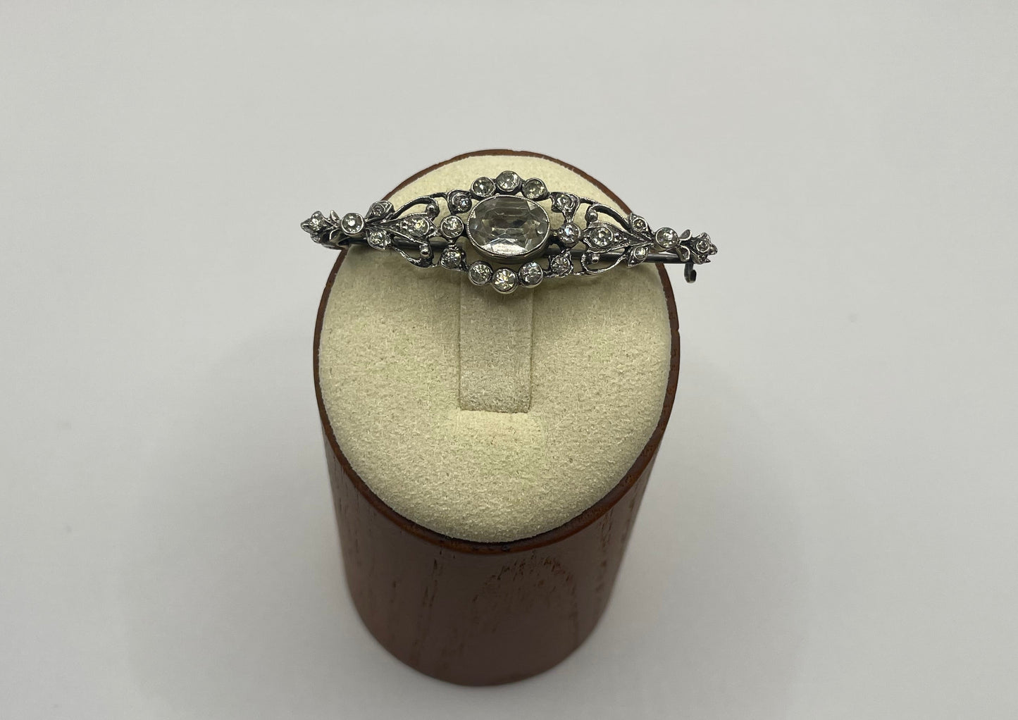 Art Nouveau Paste Brooch