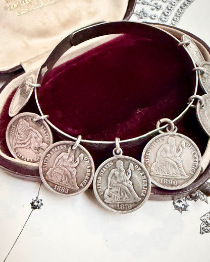 Victorian Love Token Bangle