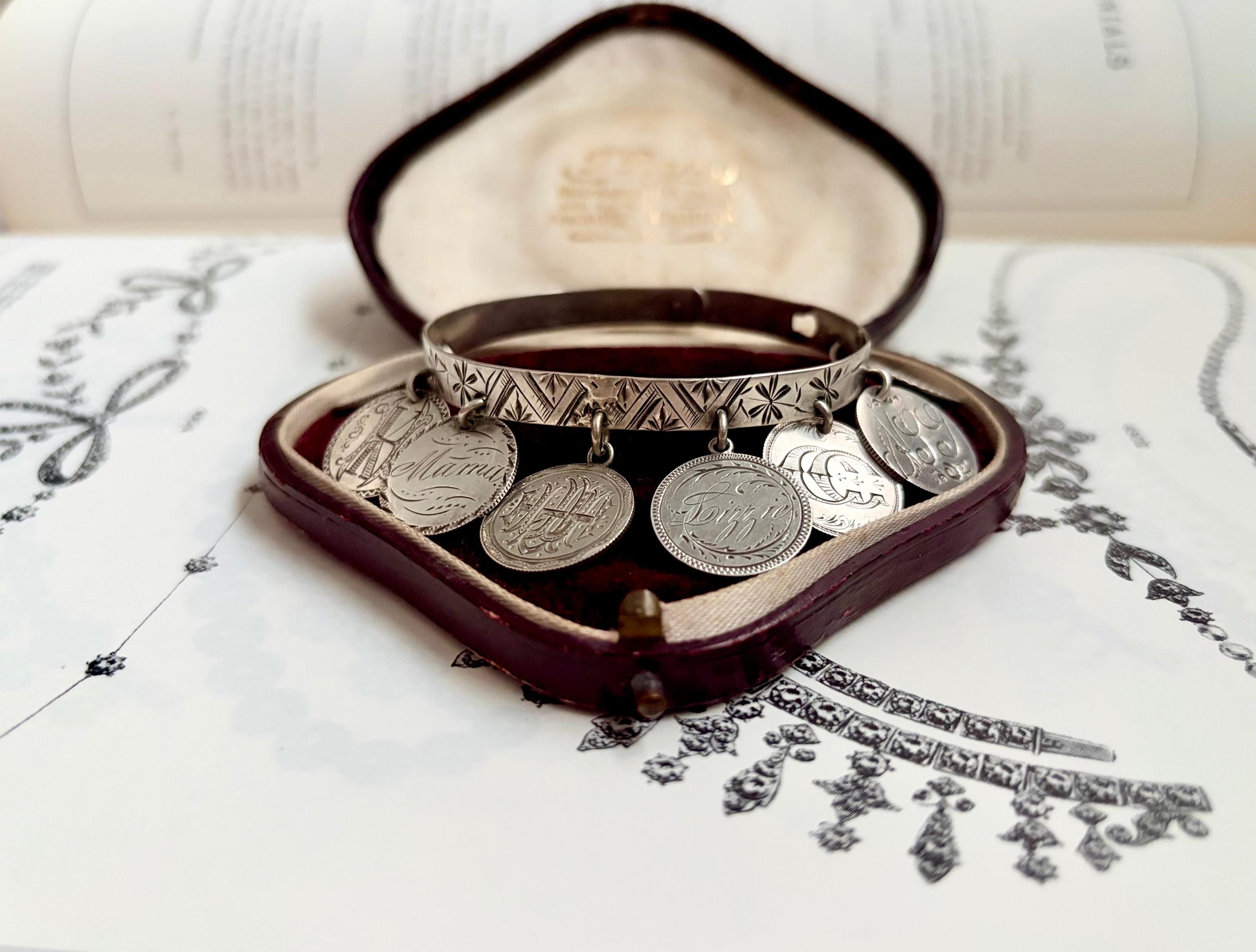 Victorian Love Token Bangle