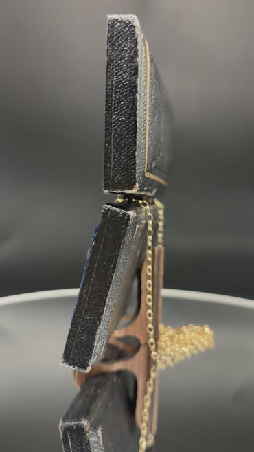 Old Mine Cut 16 Ray Starburst Pendant